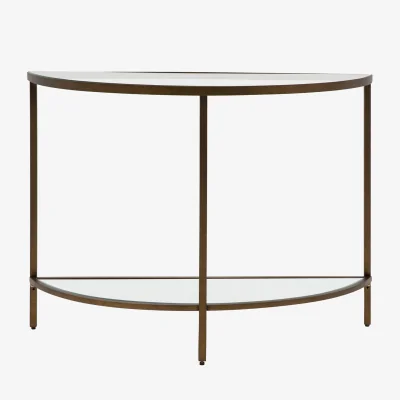 Furniture Village Adelyn Console Table - Bronze