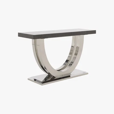 Furniture Village Allure Console Table - Grey - By Furniture Village