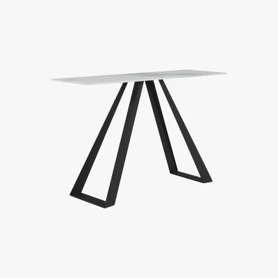Furniture Village Chamonix Console Table - White