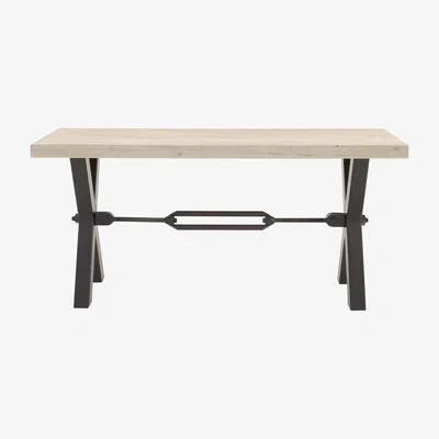 Furniture Village Bodahl - Terra Console Table - 160-cm - Bianca