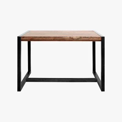 Furniture Village Fire Small Dining Table - Brown - By Furniture Village