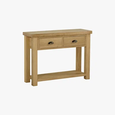 Furniture Village Keating Console Table - Brown - By Furniture Village