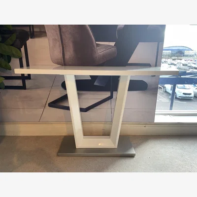 Furniture Village Bianco Console Table