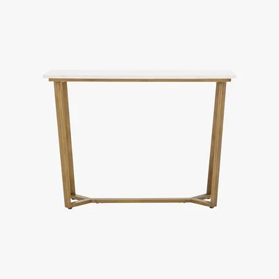 Furniture Village Troy Marble Console table - By Furniture Village