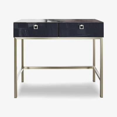 Furniture Village Lana Console Table - Onyx