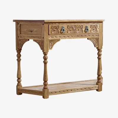 Furniture Village Old Charm Canted Console Table