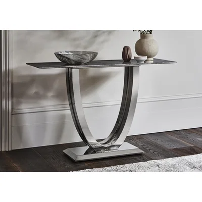 Furniture Village Donnie Console Table - Grey