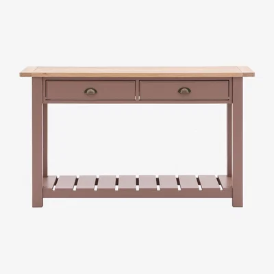 Furniture123 Eton 2 Drawer Console Table Navy - Caspian House