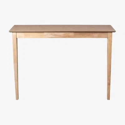 Furniture123 Small & Narrow Unfinished Wall Mounted Console Table - Ava
