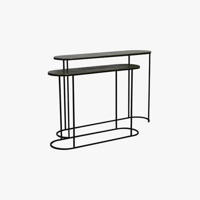 Graham & Green Jansen Set of Two Console Tables