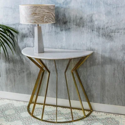 Graham & Green Andre Half Moon Console