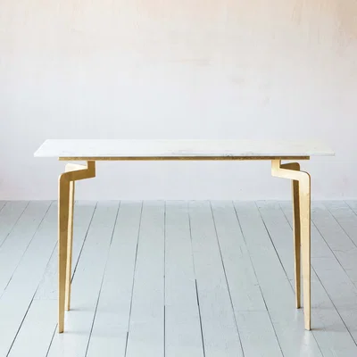 Graham & Green Malique Marble Console Table