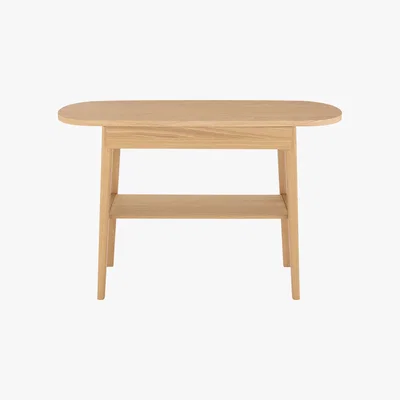 Habitat Etta Oak Console Table With Storage Drawer, Oak