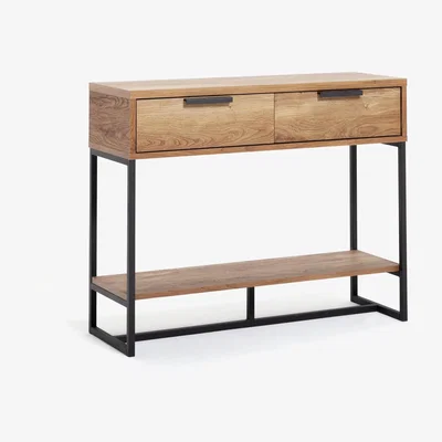 Habitat Habitat Nomad Console Table - Oak