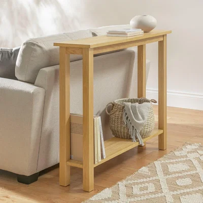 Habitat Habitat Adler Narrow Console Table - Natural