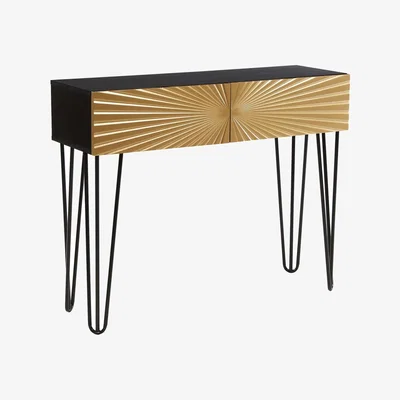 Homebase Sunrise 2 Drawer Console Table
