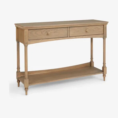 John Lewis John Lewis Clemence Storage Console Table, Greyed Oak