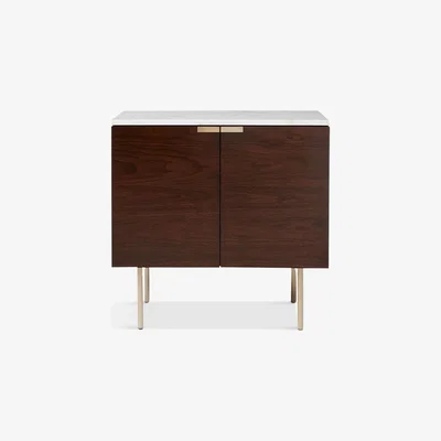 John Lewis west elm Delphine Console Table, Espresso