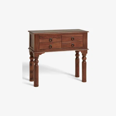 John Lewis John Lewis & Partners Maharani Hallway Console Table, Brown