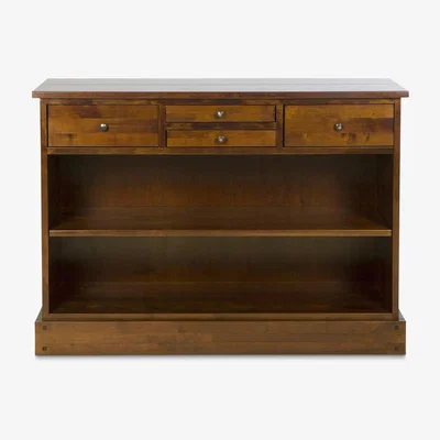 John Lewis Laura Ashley Garrat Console Table, Chestnut Brown