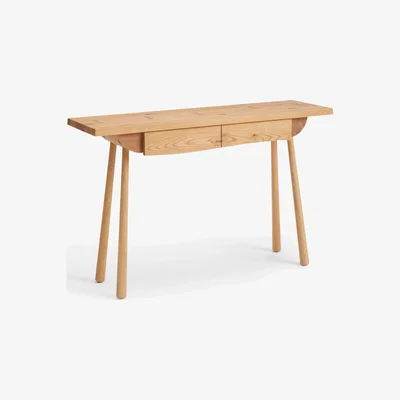John Lewis John Lewis & Partners Seam Console Table, Oak
