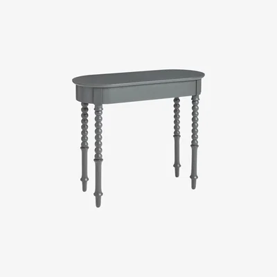 John Lewis ANYDAY John Lewis & Partners Classic Bobbin Console Table, Grey