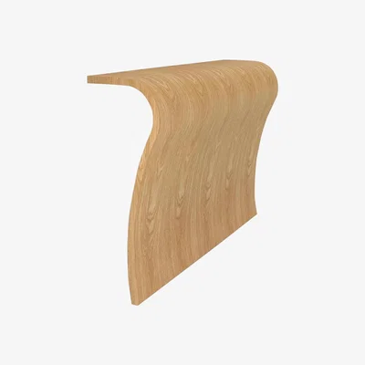 John Lewis Tom Schneider Elle Console Table, Oak