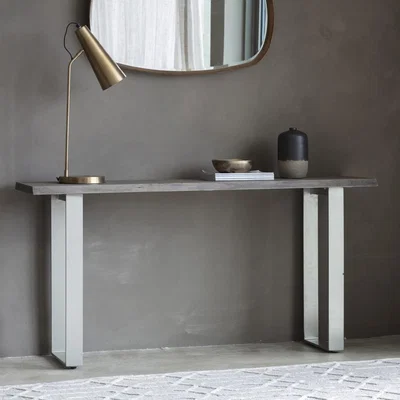 Knees Huntington Wood Console Table - Brown