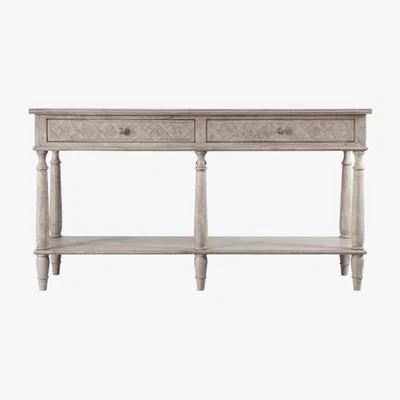 Knees Tansy 150cm Rectangle Solid Mahogany Console Table - Natural