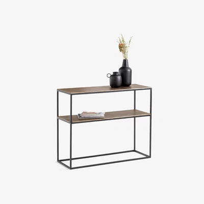 La Redoute Jalia Two-Tier Metal Console Table