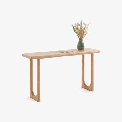 La Redoute Douve Solid Oak Console Table