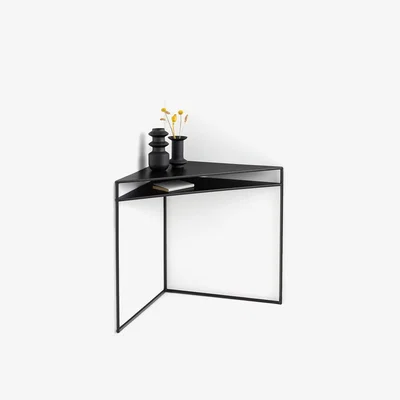 La Redoute Hiba Angled Corner Metal Console