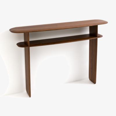 La Redoute Iloss Solid Walnut Wall Console Table