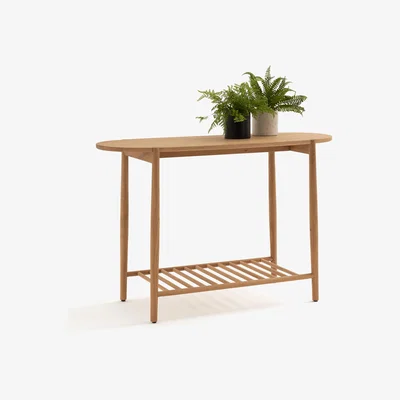 La Redoute Jucca Solid Oak Console Table