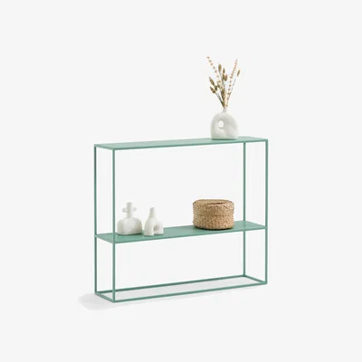 La Redoute Hiba Double-Level Metal Console Table