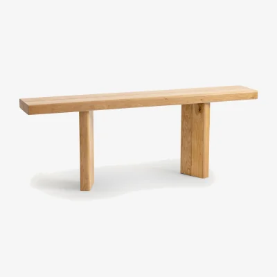 La Redoute Olaga Console Table in Oak and Veneer