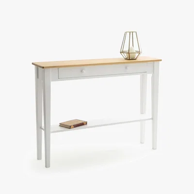 La Redoute Alvina 1 Drawer Solid Pine Console Table