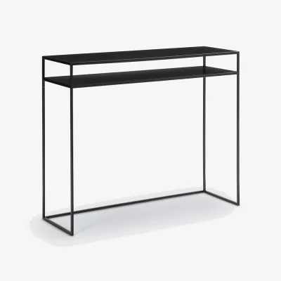 La Redoute Miva Steel Two-Tier Console Table