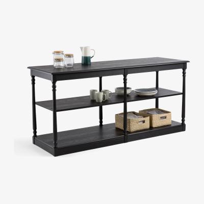 La Redoute Reipard 180cm Oak Veneer Draper Console Table