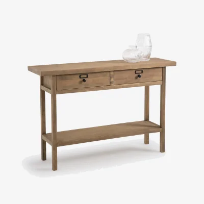La Redoute Lunja Console Table in Solid Pine