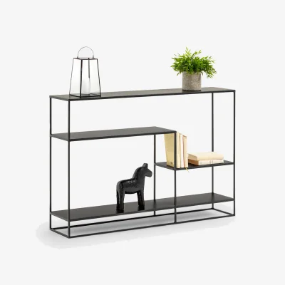 La Redoute Miva Steel Asymmetric Console Table