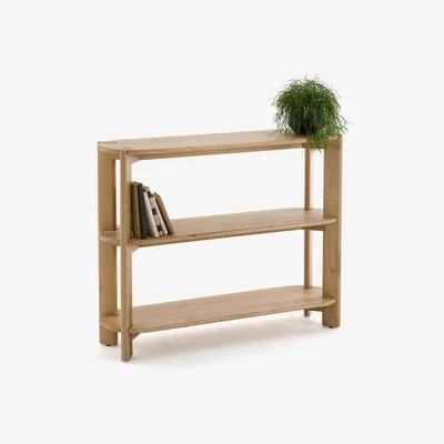 La Redoute Elmo Solid Oak 3-Level Console Table
