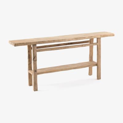 La Redoute Sumiko XL Recycled Solid Elm Console Table