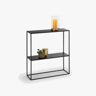 La Redoute Miva Two-Tier Steel Console Table