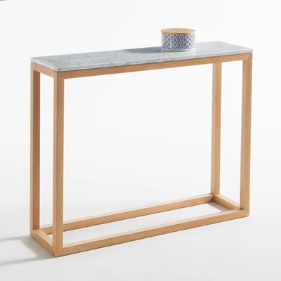 La Redoute Crueso Console Table with Marble Top
