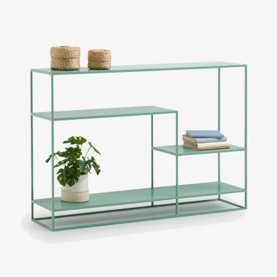 La Redoute Miva Steel Asymmetric Console Table