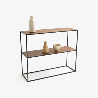 La Redoute Watford Walnut Two-Tier Console Table