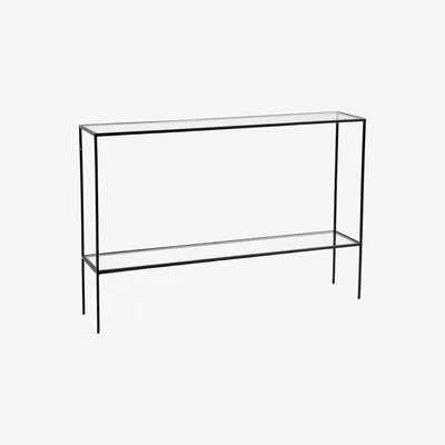 La Redoute Sybil Tempered Glass Console Table