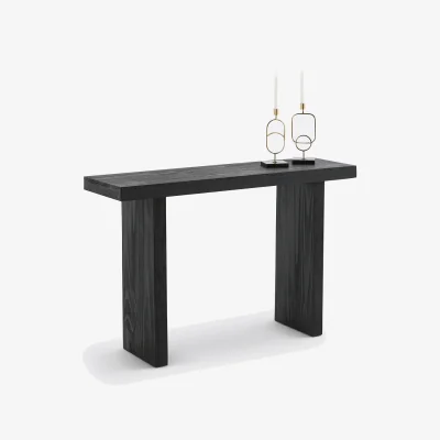 La Redoute Malio Solid Pine Console Table, Length 120cm