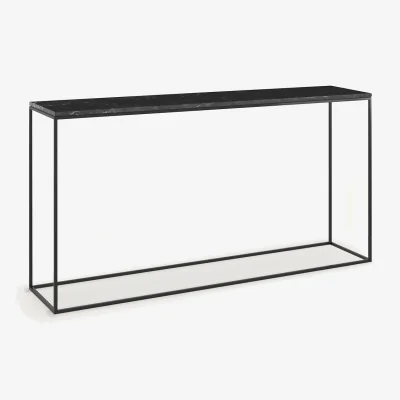 La Redoute Mahaut XL Marble & Metal Console Table